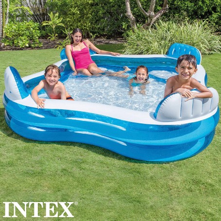 PISCINA GONFIABILE 4 SEDILI 229X15X66 CM