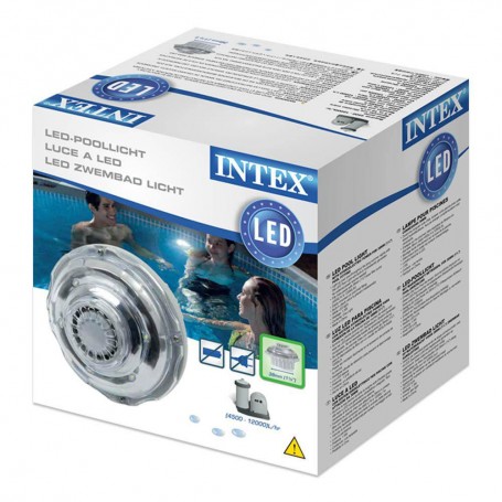 LUCE A LED X PISCINE C/ ATTACCHI DA 38MM